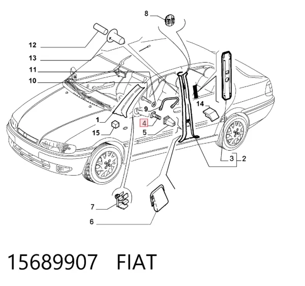  15689907 Fiat/Alfa/Lancia
