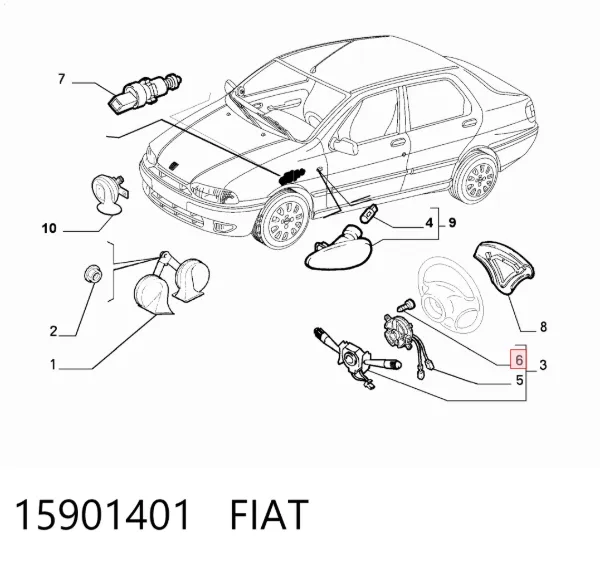  15901401 Fiat/Alfa/Lancia