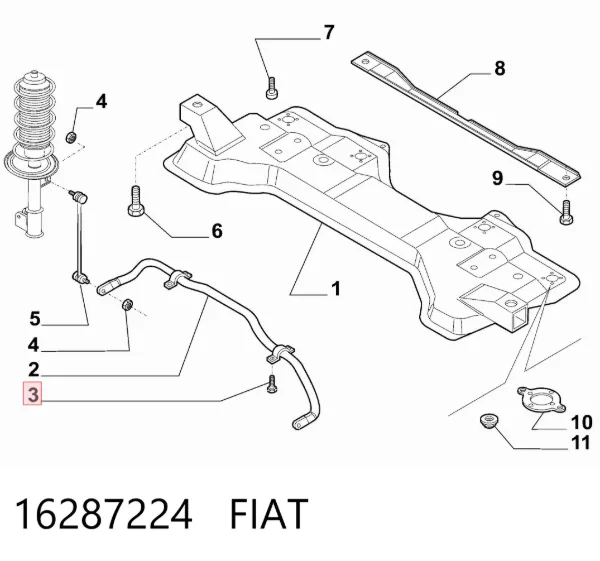  16287224 Fiat/Alfa/Lancia