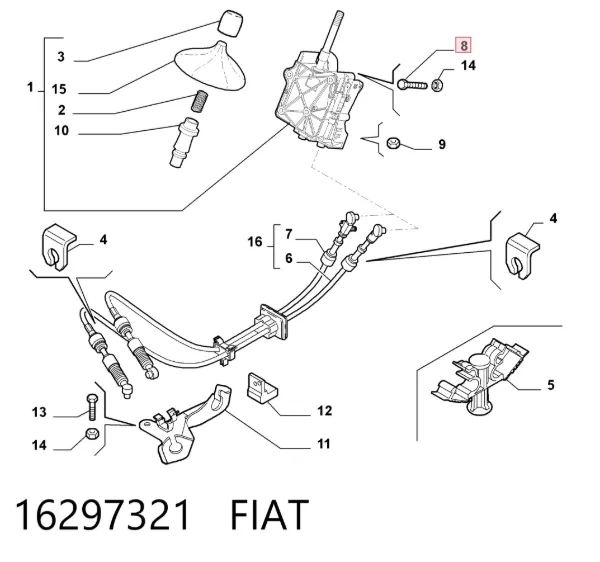 16297321 Fiat/Alfa/Lancia