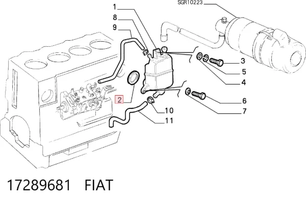  17289681 Fiat/Alfa/Lancia