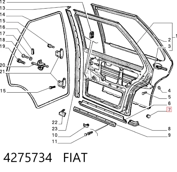  4275734 Fiat/Alfa/Lancia