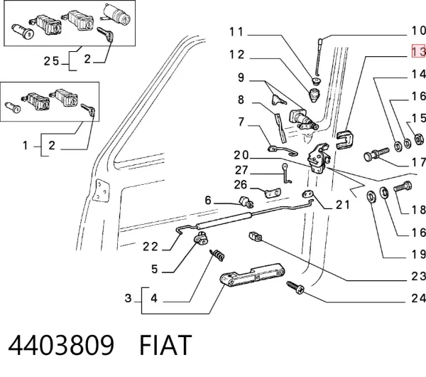  4403809 Fiat/Alfa/Lancia