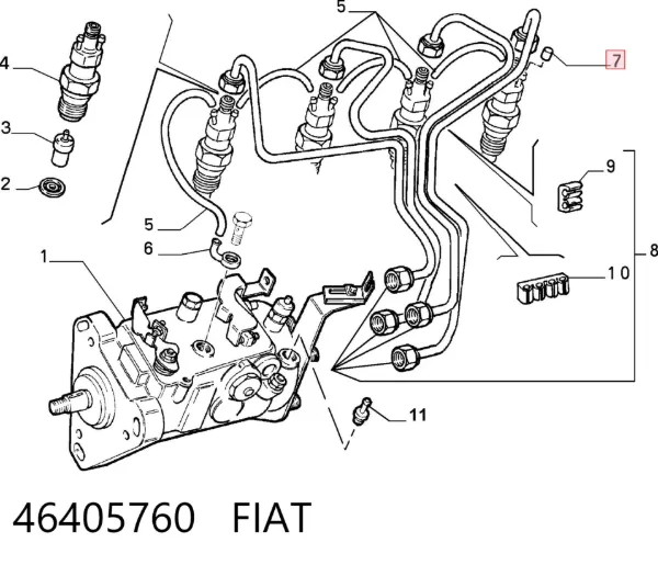  46405760 Fiat/Alfa/Lancia