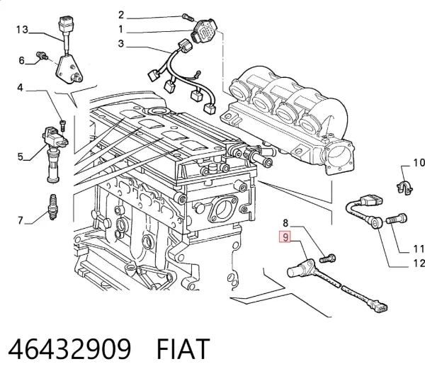  46432909 Fiat/Alfa/Lancia