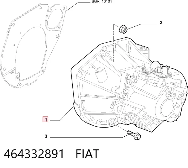 Caja de cambios Fiat Bravo II