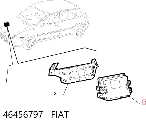 ECU Fiat Punto I