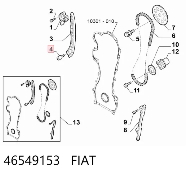  46549153 Fiat/Alfa/Lancia