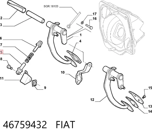  46759432 Fiat/Alfa/Lancia