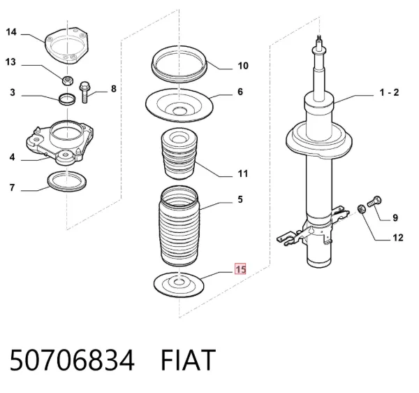  50706834 Fiat/Alfa/Lancia