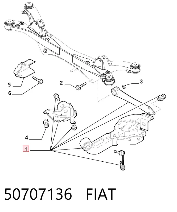  50707136 Fiat/Alfa/Lancia