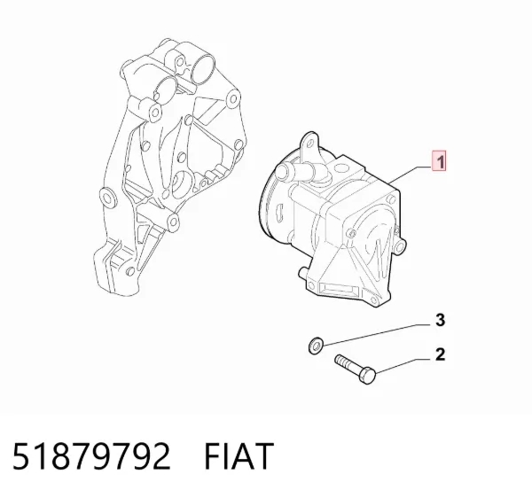 Bomba de dirección 51879792 Fiat/Alfa/Lancia