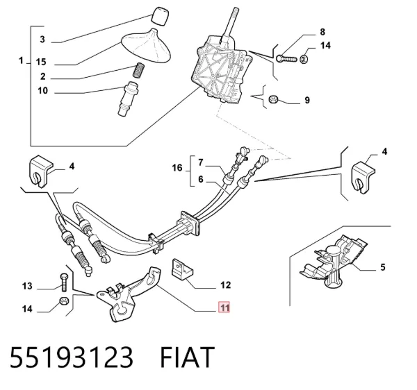  55193123 Fiat/Alfa/Lancia