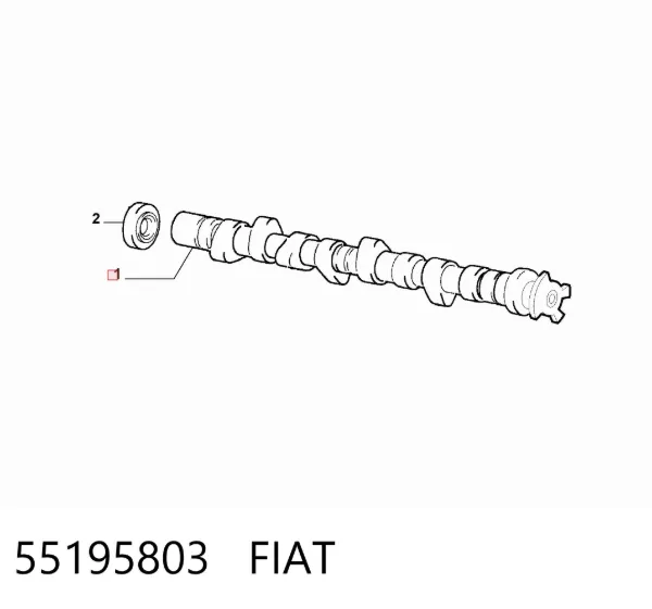 Árboles de levas 55195803 Fiat/Alfa/Lancia