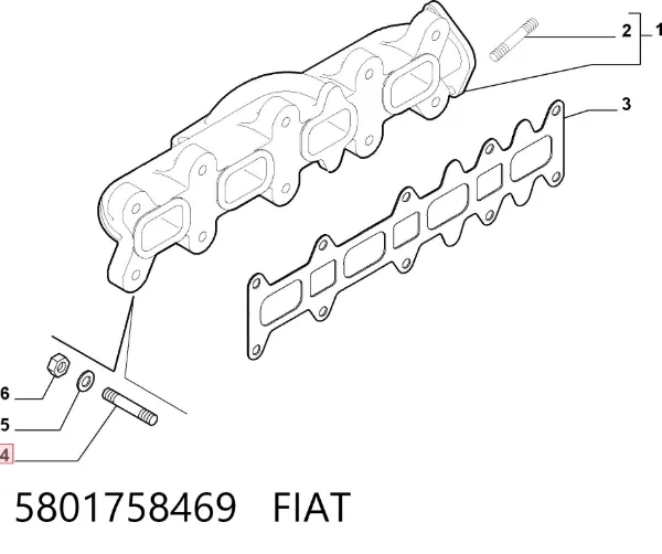  5801758469 Fiat/Alfa/Lancia