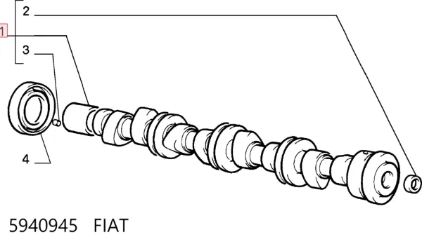 Árboles de levas Fiat Siena 178