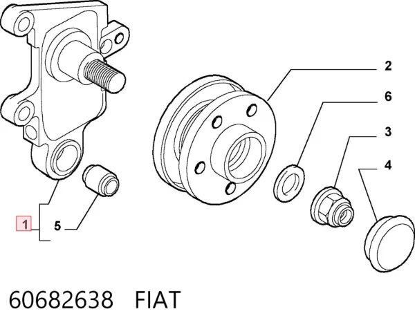  60682638 Fiat/Alfa/Lancia