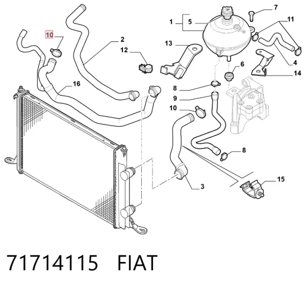  71714115 Fiat/Alfa/Lancia