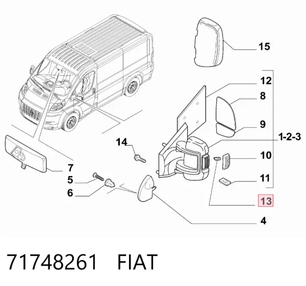  71748261 Fiat/Alfa/Lancia
