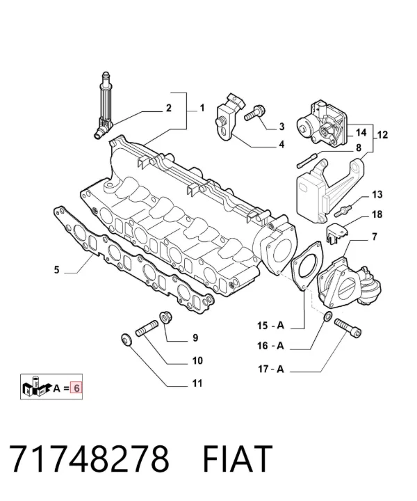  71748278 Fiat/Alfa/Lancia