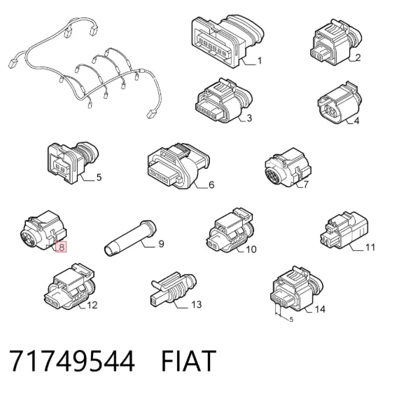  71749544 Fiat/Alfa/Lancia