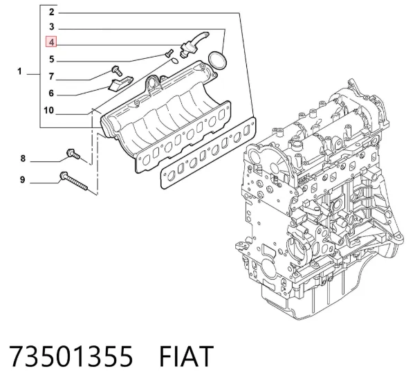  73501355 Fiat/Alfa/Lancia
