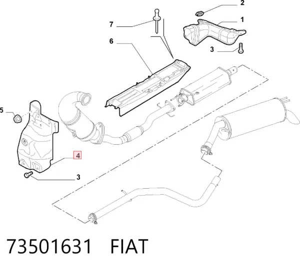  73501631 Fiat/Alfa/Lancia