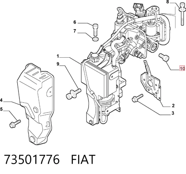  73501776 Fiat/Alfa/Lancia
