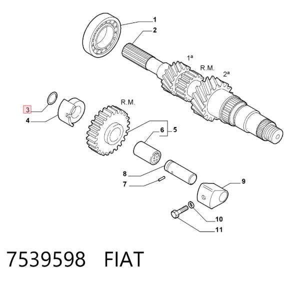  7539598 Fiat/Alfa/Lancia