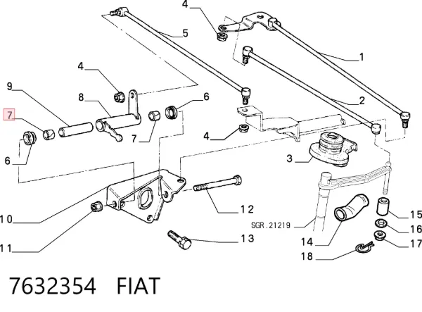  7632354 Fiat/Alfa/Lancia