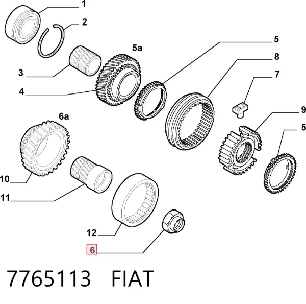  7765113 Fiat/Alfa/Lancia