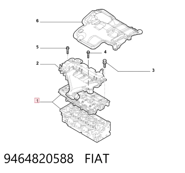 Culata 9464820588 Fiat/Alfa/Lancia