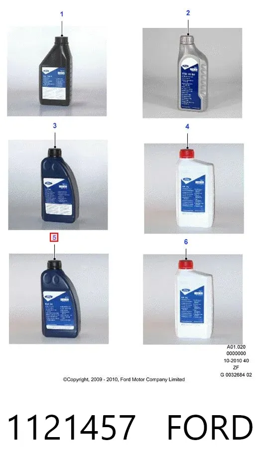 Aceite caja de cambios 1121457 Ford