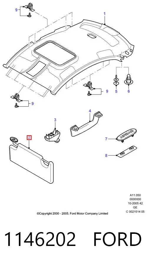 Parasol 1146202 Ford