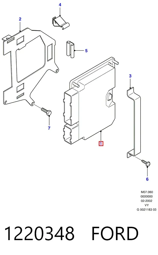 ECU 1220348 Ford