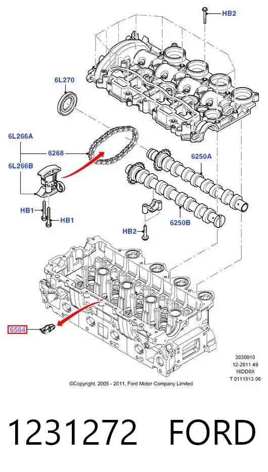 Balancines 1231272 Ford