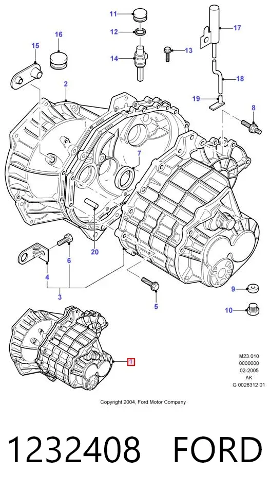 Caja de cambios Ford Mondeo III