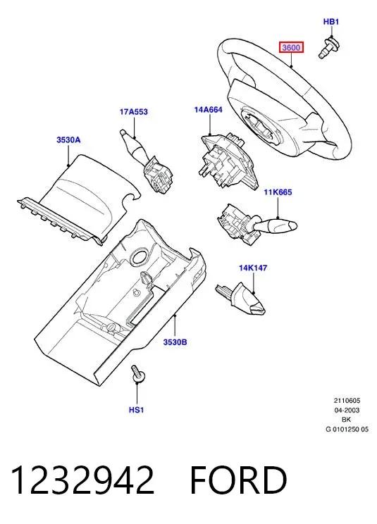 Volante Ford Fusion JU