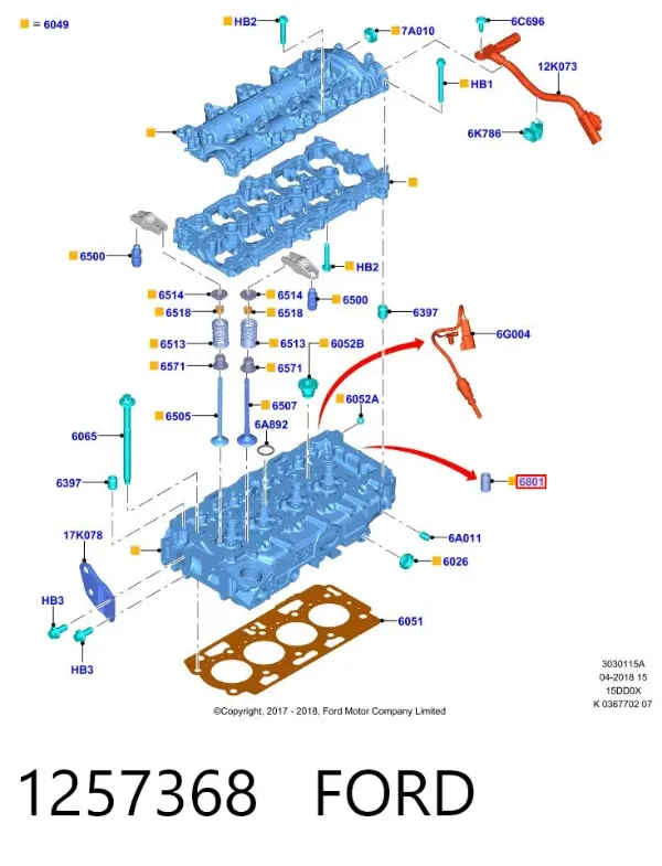  1257368 Ford