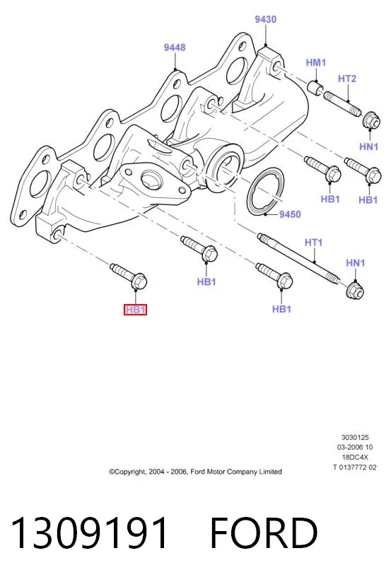  1309191 Ford
