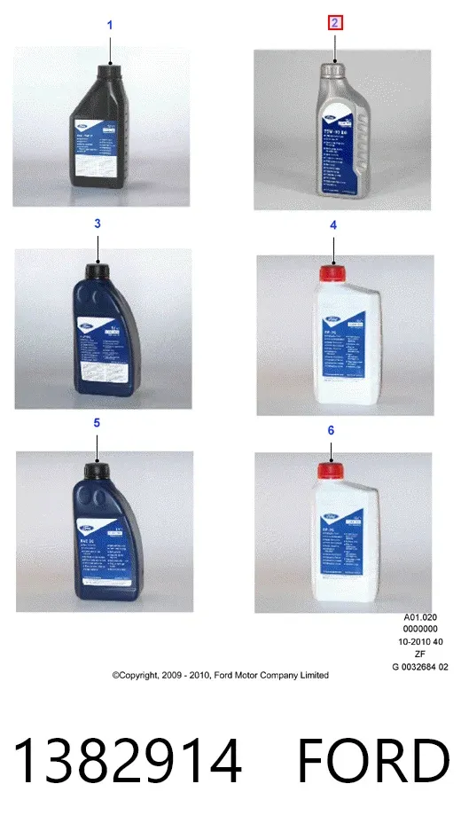 Aceite caja de cambios 1382914 Ford