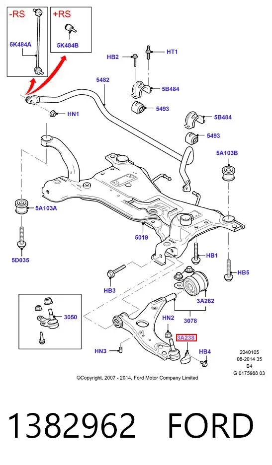  1382962 Ford
