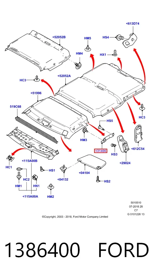  1386400 Ford