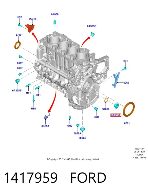  1417959 Ford
