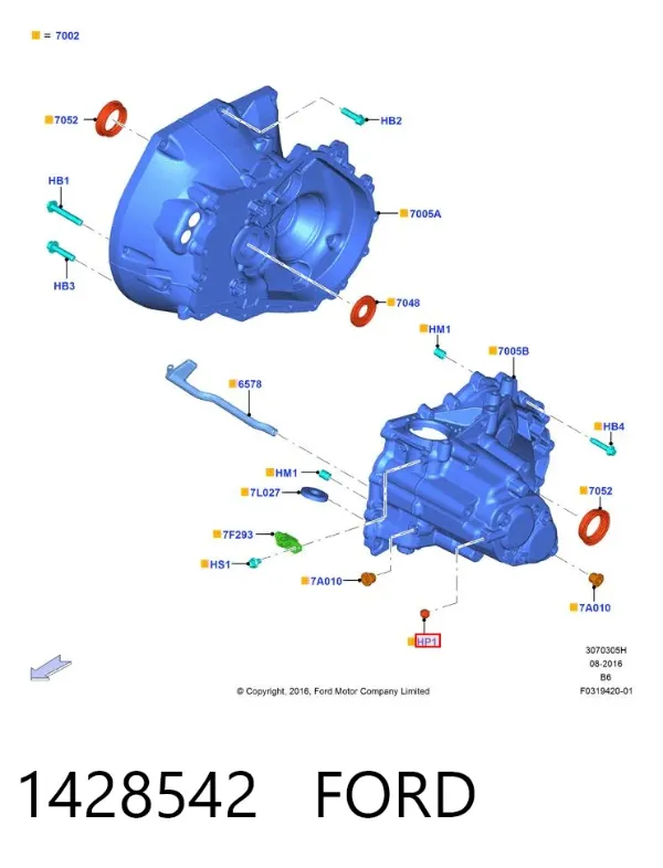  1428542 Ford