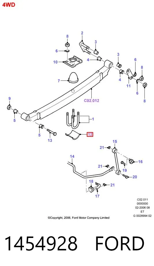  1454928 Ford