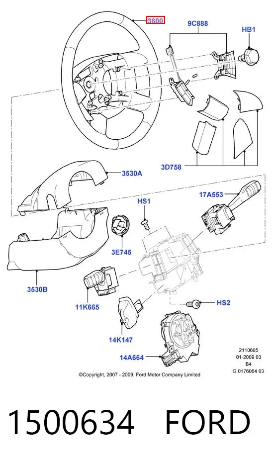 Volante Ford Focus II