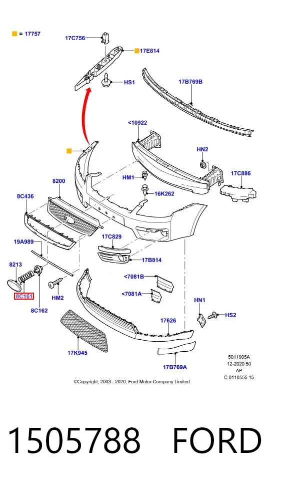  1505788 Ford