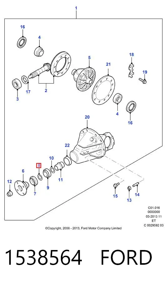  1538564 Ford