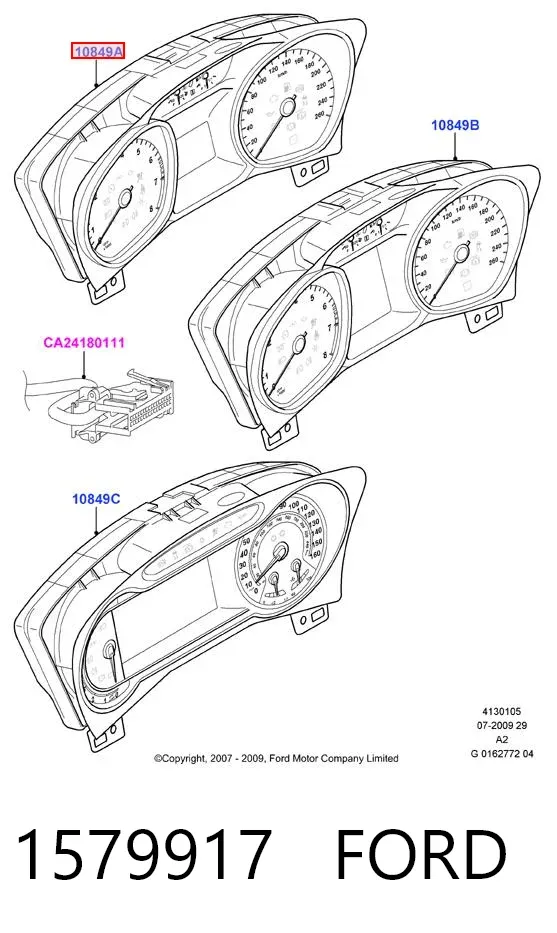 Cuadro instrumentos 1579917 Ford
